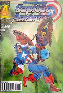 Gibi Capitão América #205 Autor (1996) [usado]