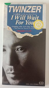 Cd I Will Wait For You - Mini Cd Single Interprete Twinzer (1993) [usado]