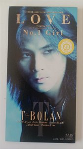 Cd Love / Nº 1 Girl - Mini Cd Single Interprete T-bolan (1994) [usado]