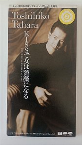 Cd Kiss de Onna Wa Bara Ni Naru - Mini Cd Single Interprete Toshihiko Tahara (1993) [usado]