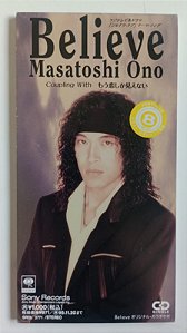 Cd Believe - Mini Cd Single Interprete Masatoshi Ono (1993) [usado]