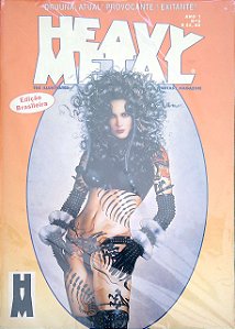 Gibi Heavy Metal Brasil #2 - Ano 1 Autor (1995) [usado]