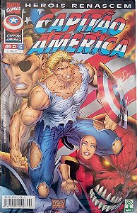 Gibi Heróis Renascem #2 - Capitão América Autor (1999) [usado]