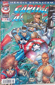 Gibi Heróis Renascem #5 - Capitão América Autor (1999) [usado]