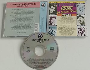 Cd Yesterdays Gold 22 Interprete Vários Artistas (1993) [seminovo]