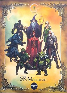 Livro os Aventureiros de Arcádia: em Busca da Bruxa de Vermelho Autor Montanari, S. R. (2024) [seminovo]