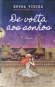 Livro de Volta aos Sonhos (meu Primeiro Blog; 2) Autor Vieira, Bruna (2014) [usado]