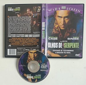 Dvd Olhos de Serpente Editora [seminovo]