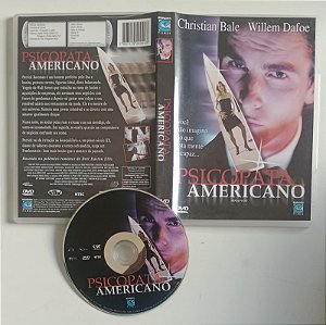 Dvd Psicopata Americano Editora (2001) [seminovo]