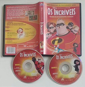Dvd os Incríveis 1 Dvd Duplo Editora (2005) [seminovo]