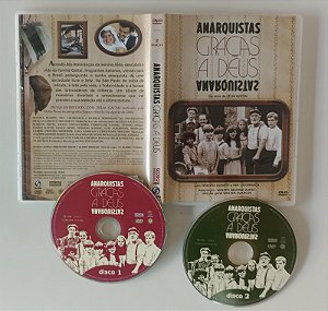 Dvd Anarquistas, Graças a Deus Editora (2008) [seminovo]