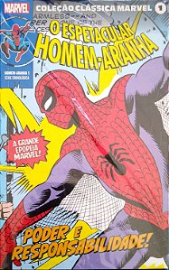 Gibi Coleção Clássica Marvel #1 o Espetacular Homem-aranha Autor (2021) [seminovo]
