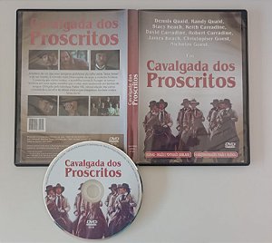 Dvd Cavalgada dos Proscritos Editora [usado]
