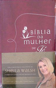 Livro Bíblia da Mulher de Fé Autor Walsh, Sheila (2020) [novo]