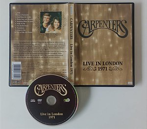Dvd Carpenters - Live In London 1971 Editora [seminovo]