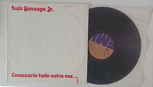 Disco de Vinil Começaria Tudo Outra Vez - Lp 1976 Interprete Gonzaguinha (1976) [usado]