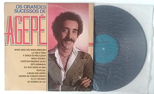 Disco de Vinil os Grandes Sucessos - Lp 1984 Interprete Agepê (1984) [usado]