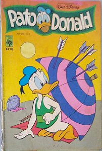 Gibi Pato Donald #1478 Autor (1980) [usado]