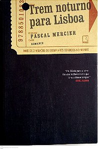 Livro Trem Noturno para Lisboa Autor Mercier, Pascal (2009) [usado]