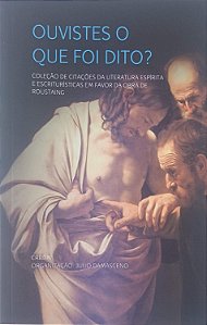 Livro Ouviste o que Foi Dito? Autor Damasceno, Julio (org) (2019) [seminovo]