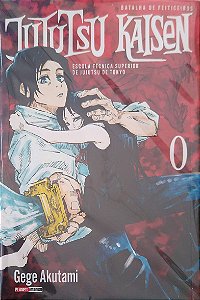 Gibi Jujustu Kaisen 0 - Escola Técnica Superior de Jujustu de Tokyo Autor Gege Akutami (2021) [usado]
