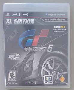 Dvd [jogo Ps3] Gran Turismo 5 (xl Edition) Editora Polyphony Digital (2010) [novo]