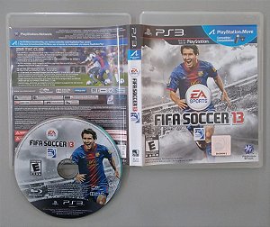 Dvd [jogo Ps3] Fifa Soccer 13 Editora Ea Sports (2012) [seminovo]