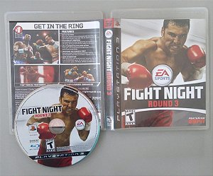Dvd [jogo Ps3] Fight Night Round 3 Editora Ea Sports (2006) [usado]
