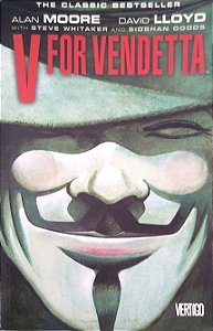 Gibi V For Vendetta (inglês) Autor Moore, Alan (2008) [usado]