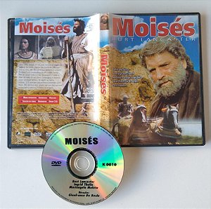 Dvd Moisés Editora (2002) [usado]