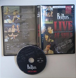 Dvd The Beatles - Live At Shea Editora [usado]