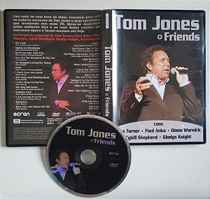 Dvd Tom Jones + Friends Editora (2006) [usado]