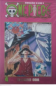 Gibi One Piece #4 Edição 3 em 1 Autor Oda, Eiichiro (2022) [seminovo]