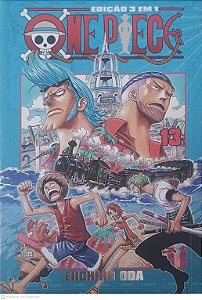 Gibi One Piece #13 Edição 3 em 1 Autor Oda, Eiichiro (2023) [seminovo]