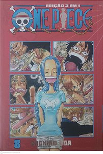 Gibi One Piece #8 Edição 3 em 1 Autor Oda, Eiichiro (2022) [seminovo]