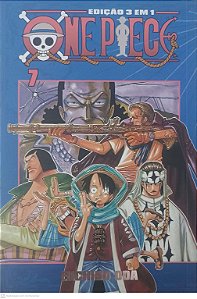 Gibi One Piece #7 Edição 3 em 1 Autor Oda, Eiichiro (2022) [seminovo]
