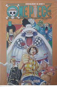 Gibi One Piece #6 Edição 3 em 1 Autor Oda, Eiichiro (2022) [seminovo]