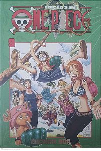 Gibi One Piece #9 Edição 3 em 1 Autor Oda, Eiichiro (2023) [seminovo]