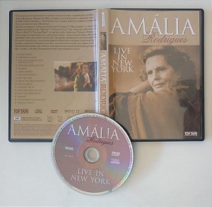 Dvd Amália Rodrigues - Live In New York Editora (2007) [usado]
