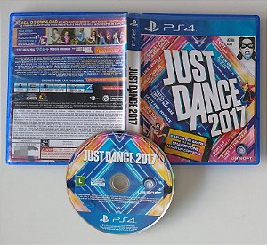 Dvd [jogo Ps4] Just Dance 2017 Editora Ubisoft (2016) [usado]