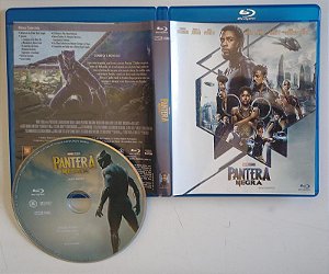 Dvd Pantera Negra [blu-ray] Editora (2018) [usado]