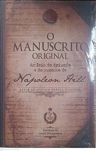 Livro o Manuscrito Original Autor Napoleon Hill (2017) [novo]