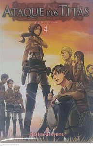Gibi Ataque dos Titãs Vol #4 Autor Isayama, Hajime (2014) [seminovo]