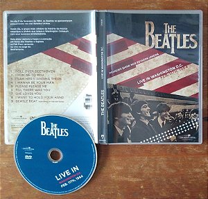 Dvd The Beatles - Live In Washington D.c. Editora [usado]
