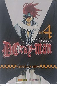Gibi D.gray-man, Generais sob Ameaça - Nº 4 Autor Hoshino, Katsura (2009) [seminovo]