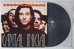 Disco de Vinil Eletricidade - Lp 1991 Interprete Capital Inicial (1991) [usado]