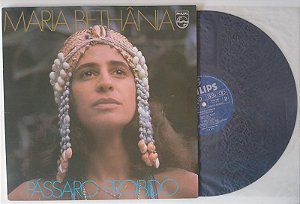 Disco de Vinil Pássaro Proibido - Lp 1976 Interprete Maria Bethânia (1976) [usado]