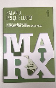Livro Salário, Preço e Lucro Autor Marx, Karl (2020) [usado]