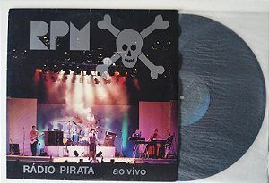 Disco de Vinil Rádio Pirata ao Vivo - Lp 1986 Interprete Rpm (1986) [usado]