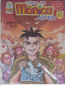 Gibi Nº16 - Turma da Mônica Jovem: Monstros do Id Autor Sousa, Mauricio de (2009) [seminovo]
